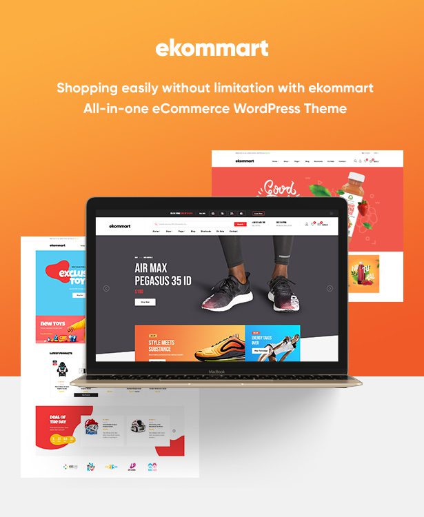 Ekommart | All-in-one eCommerce WordPress Theme