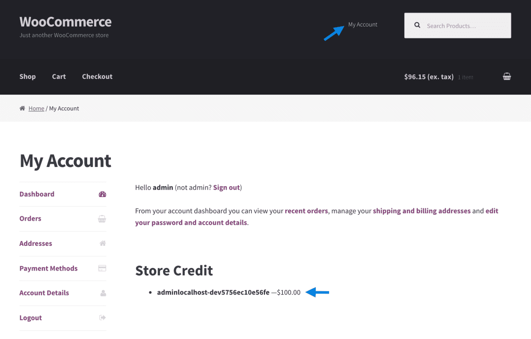 Woocommerce Store Credit - Wordpress Reward System Plugin